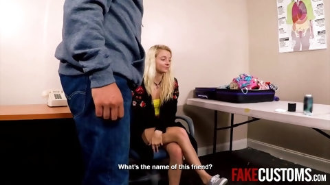 Slutty Teen Detained And Bribed By...