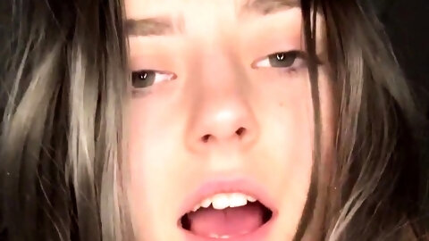 Lovely Amateur Teen Brunette Masturbating...