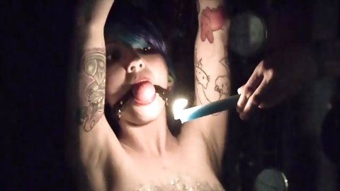 Audri Paige - Wax Tiny Teen Model Tries...