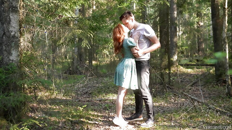 Hottie Redhead In Public Gets Cum On Her...