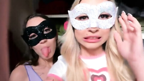 Fucking Three Sexy Pranking Trespassers