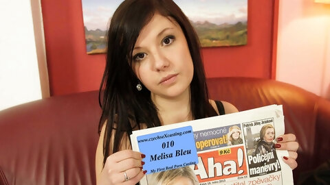 Redhead Denisa First Real Porn Casting -...