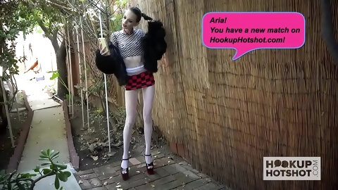 Skinny Teen Slut Aria Haze Gets Pounded...