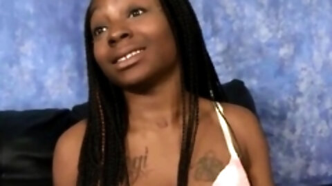 Submissive Petite Ebony Model Wrecked