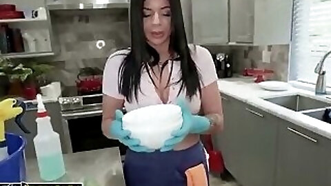 Petite Black Teen Gets Face Cummed