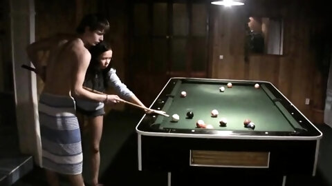 Raunchy Brunette Young Chick Margarita C...