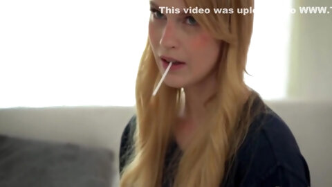 Teen Babe Almost Caught Sucking Dick And...