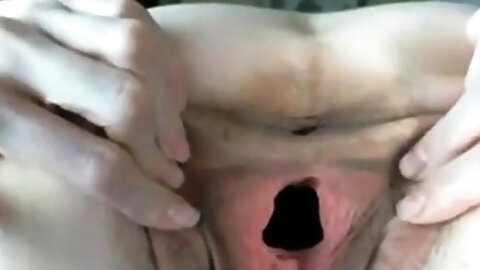 Stretched Pussy Right After Birth