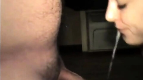 Slutty Girl With Tongue Piercing Loves Cum