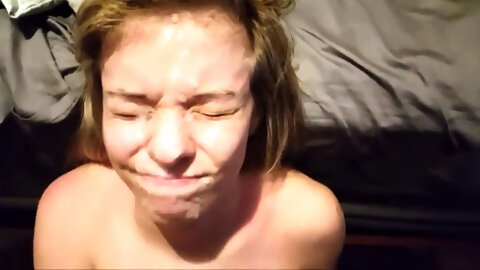 Masturbating On Cute Submissive...