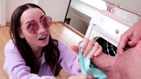 Petite Teen Stepdaughter Fucking Daddy