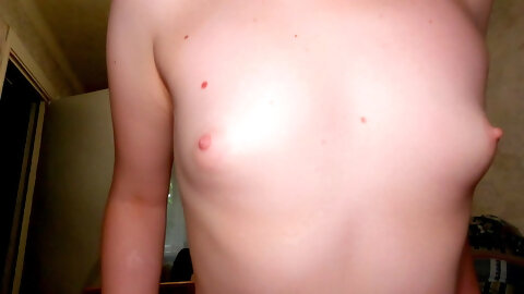 18 Year Old Student With Tiny Tits Fucks...