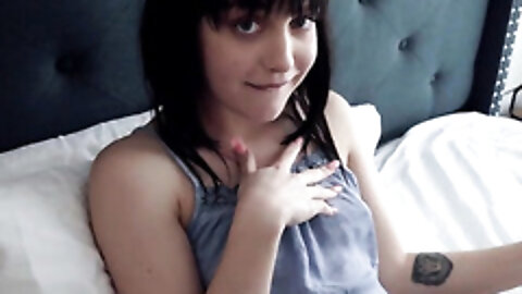 Slim Petite Teen Restores Strength After...