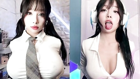 Petite Blonde Slut Amber Ashley Takes On...