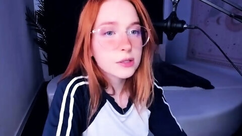 Petite Amateur Redheaded Teen Pisses And...