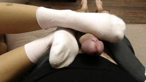 Mistress Masturbation In Socks And...
