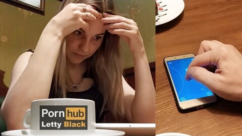 Remote Vibrator In Public Place - Letty...