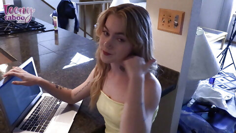 Stepdaughter Sage Enjoys Naughty Time...