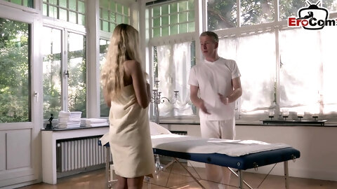 German  Blonde  Tits Teen Seduced At Sex...