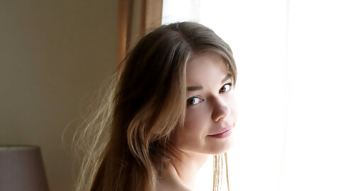 Astonishing Teen Babe Nedda A Spreading...