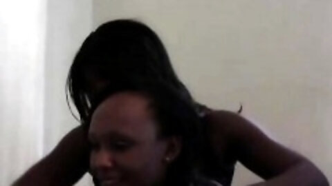 Skinny African Babes Pre Game Turns Lesbian