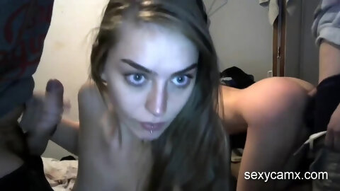 Hardcore Amateur Foursome With Two Hot...