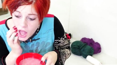 Gloryhole Bondage Cummie, The Painal Cum Cat