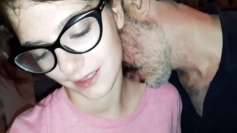 Teenager Runs Home To Three Horny Guys