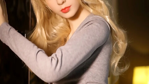 Busty Sex Doll Petite Young Blonde...