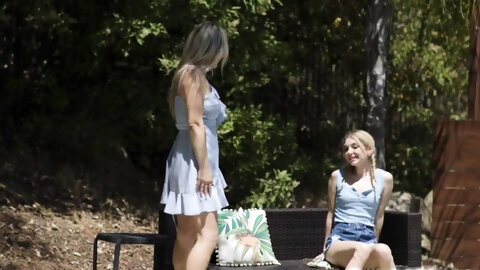 Petite Lesbian Teen Pussy Licking Bffs...