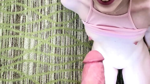 This Petite Redhead Teen With Perfect...