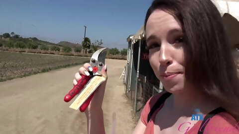 Brunette Brooke Johnson Moans While Her...