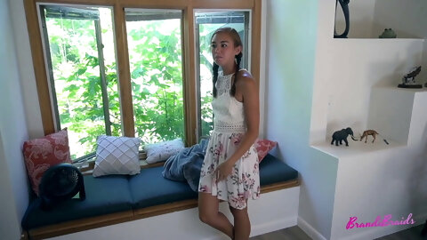 Naughty Babysitter Caught Red Handed