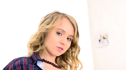 Cute Blonde Slut Takes Cock Up Her Ass