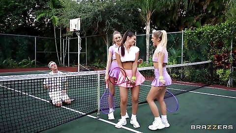Petite Blondie Seduced By Her Hot Neighbour