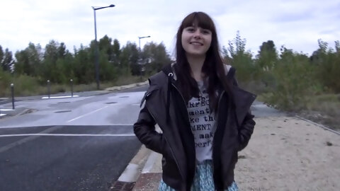 18 Years Old Skinny Teen Does First...