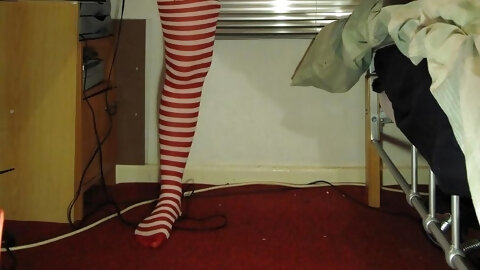 Blonde Teen Bbw Rides Dildo When...