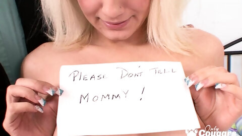 Little Blonde Holli Star Gets Nailed By A...