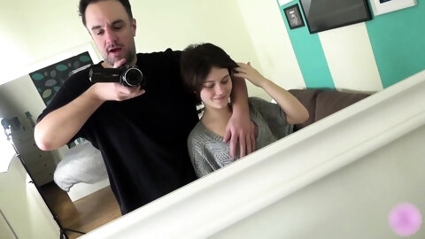 Hot Brunette With Big Boobs Gives Hot...